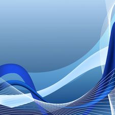 Abstract Blue Background Royalty Free Stock Photo