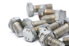 Metal Bolts Royalty Free Stock Photography Metal Bolts Royalty Free Stock Photography