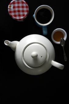 Tea, Honey And Sweets Royalty Free Stock Images Tea, Honey And Sweets Royalty Free Stock Images