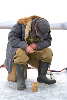 Winter Fishing 59 Stock Image Winter Fishing 59 Stock Image