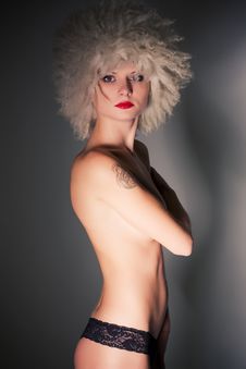 Attractive Girl With Tattoo Royalty Free Stock Images Attractive Girl With Tattoo Royalty Free Stock Images