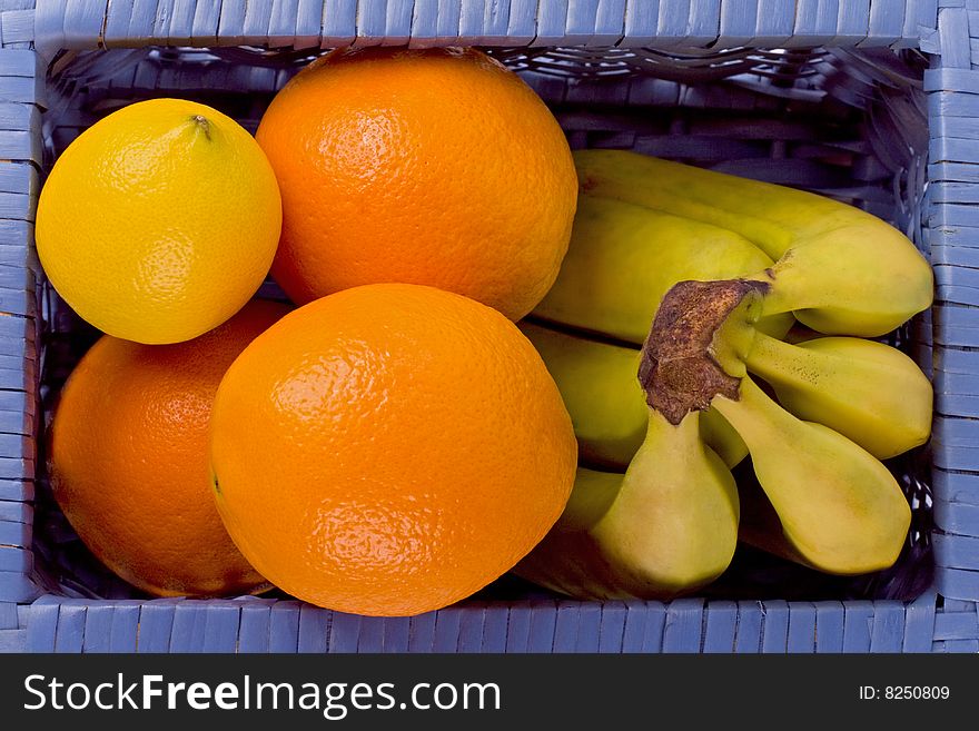 Basket With Fruits