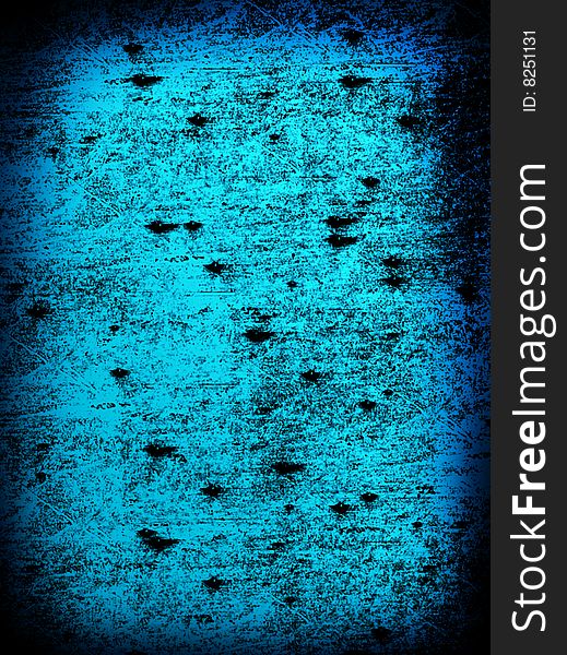 Blue and black texture. Abstract illustration. Blue and black texture. Abstract illustration