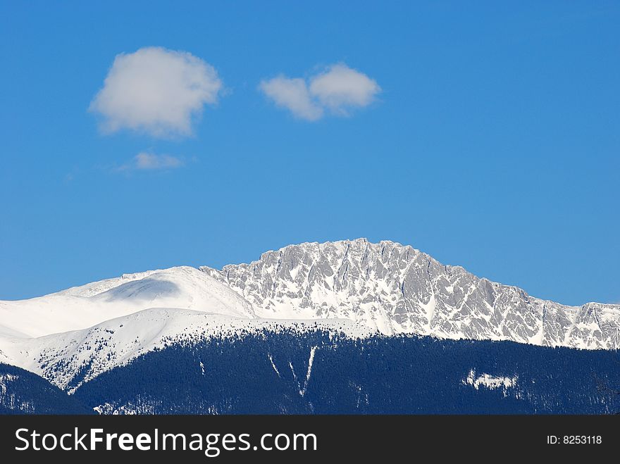 Moutain And Clouds