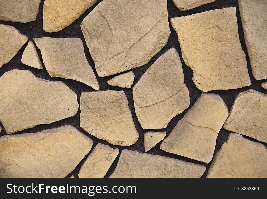 Stone background - photo taken in Croatia