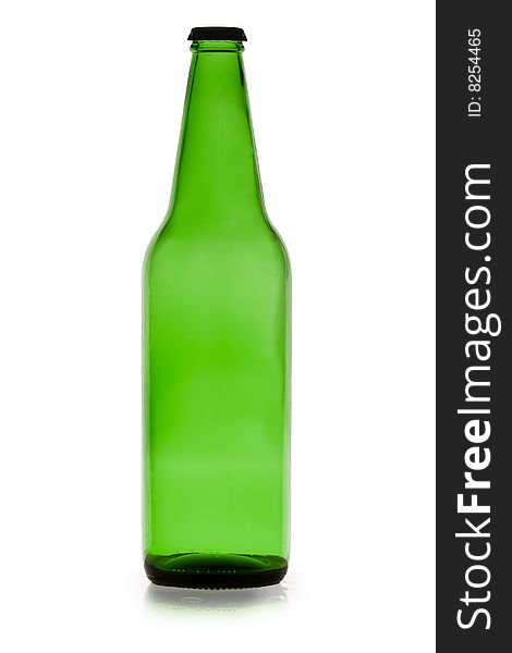 Empty Green Bottle