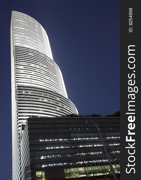 Stock image of a Miami building. Stock image of a Miami building