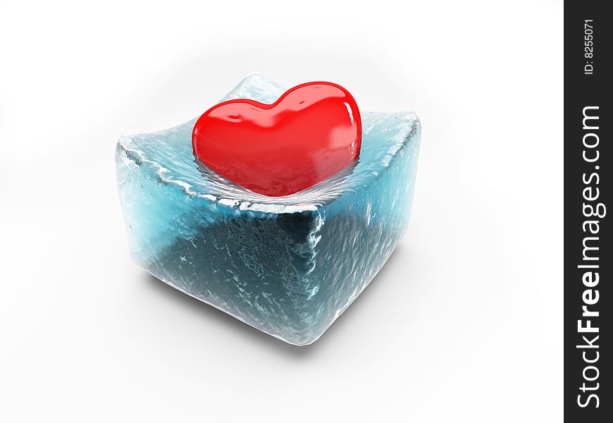 The Heart Is Melting The Ice