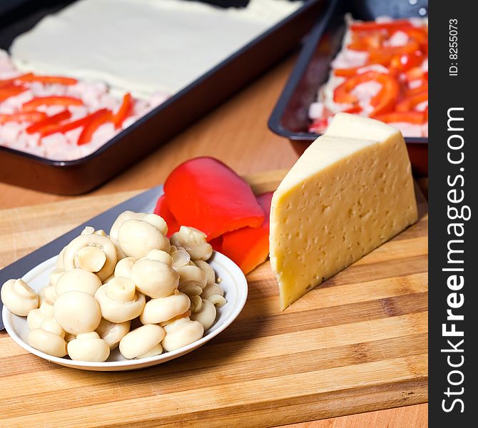 Stock photo: kitchen: an image of food in the kitchen