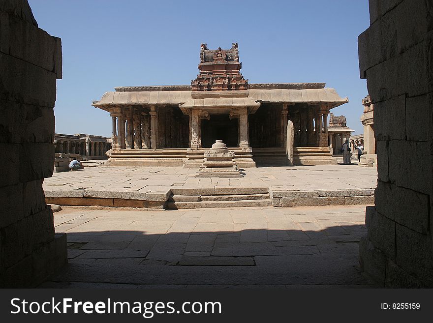 Temple In Hampi, India