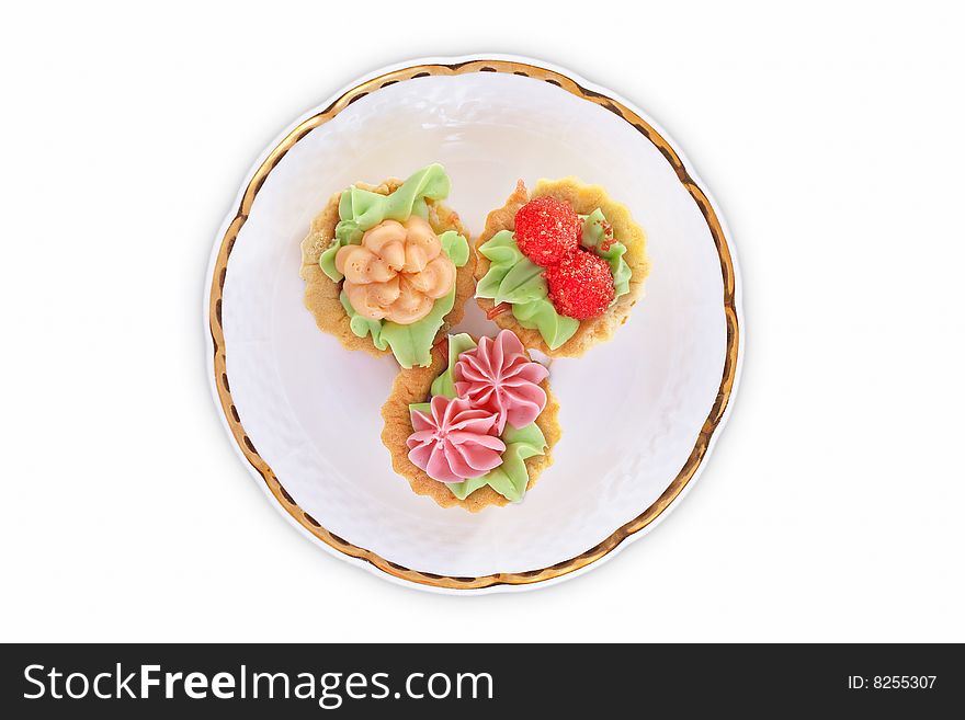 Pastries On The Plate