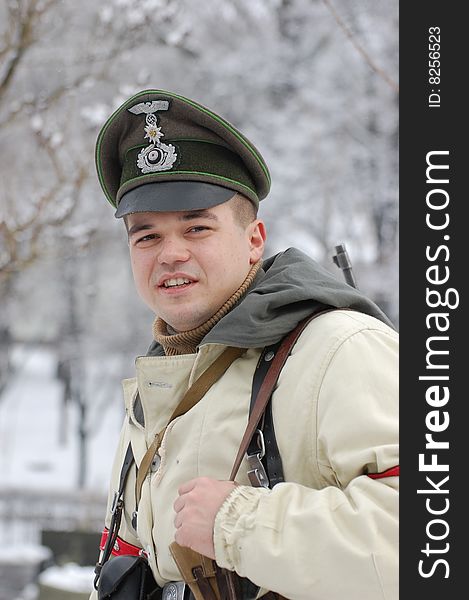 German Officer Of WW2