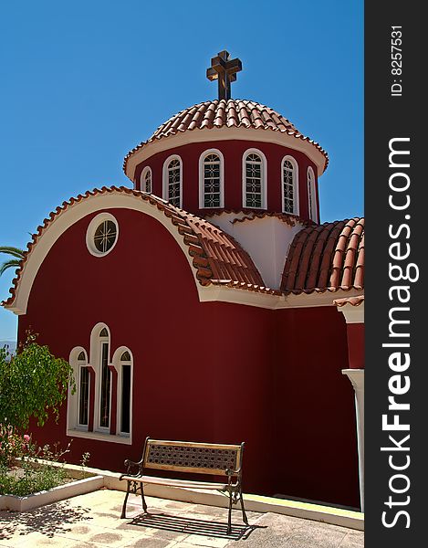 Church In Kaliviani Monastery