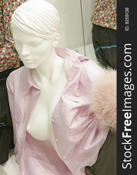 Mannequin in store