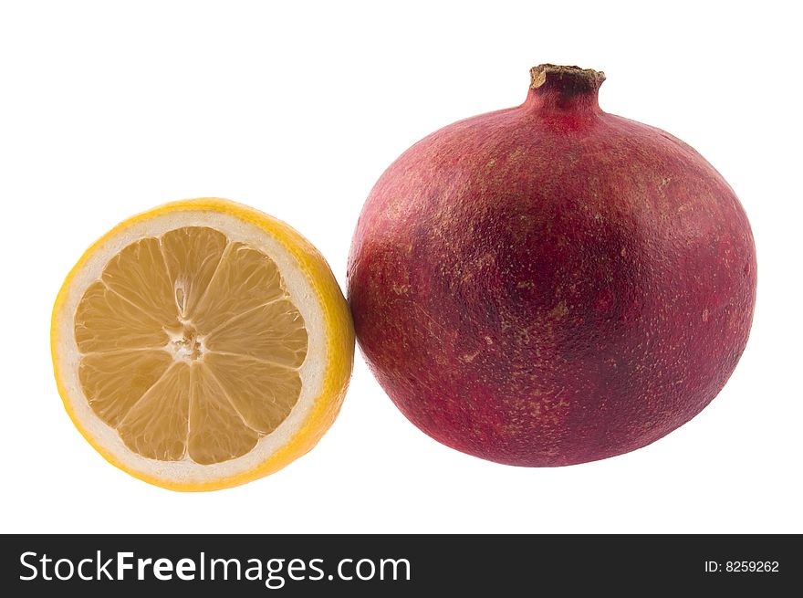 Lemon And Pomegranate