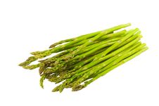 Fresh Asparagus Isolated Royalty Free Stock Photo Fresh Asparagus Isolated Royalty Free Stock Photo