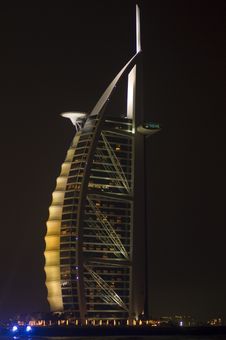Burj Al Arab Cream Royalty Free Stock Image Burj Al Arab Cream Royalty Free Stock Image