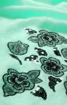 Silk Lace Texture Stock Images