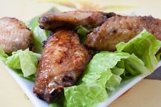 Chicken Wings Royalty Free Stock Images