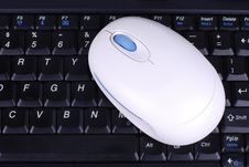 Stock Photo: Keyboard And Mouse Stock Image