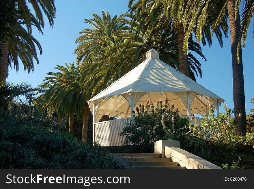 The Gazebo and palm trees in Averill Park. The Gazebo and palm trees in Averill Park.