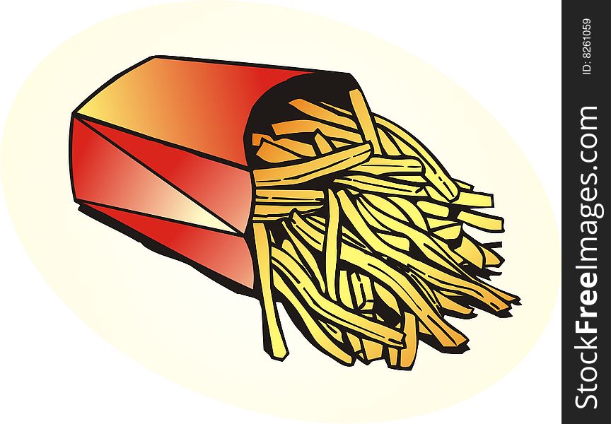Cinema eat fast food murphy potato spud tater tuber  illustration background graphic
