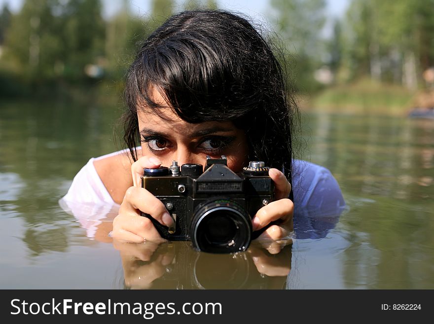 Photo in water
