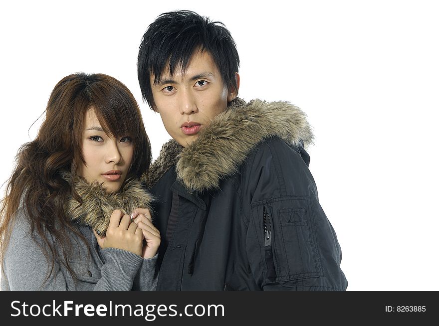 Asian couple