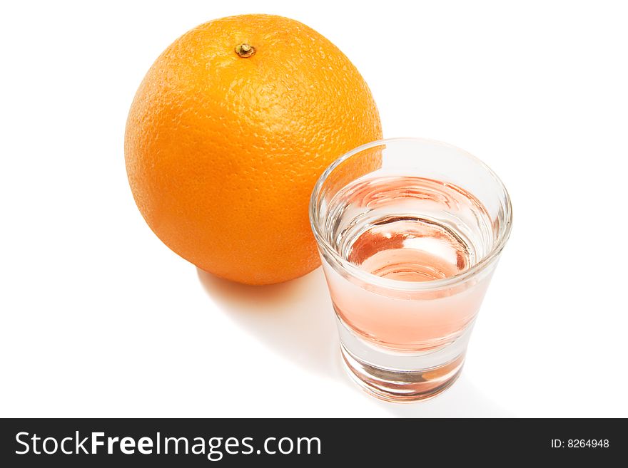 Alcoholic Drink And Orange