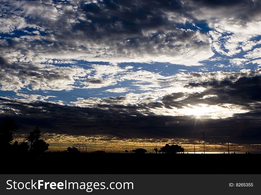 Sunset At The Park