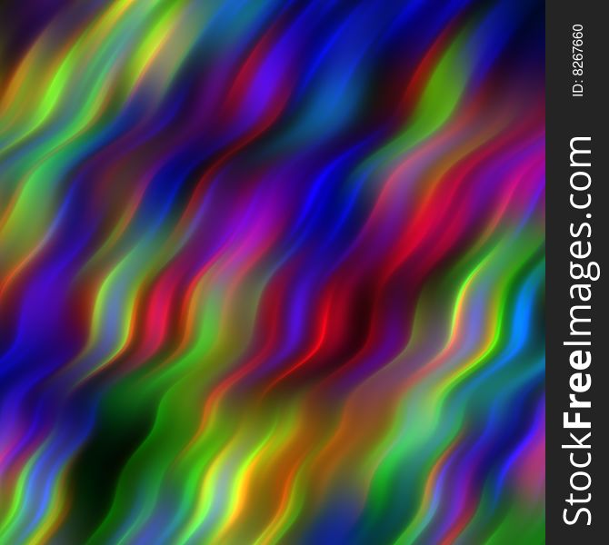 Seamless texture of diagonal bright colored 3d waves. Seamless texture of diagonal bright colored 3d waves