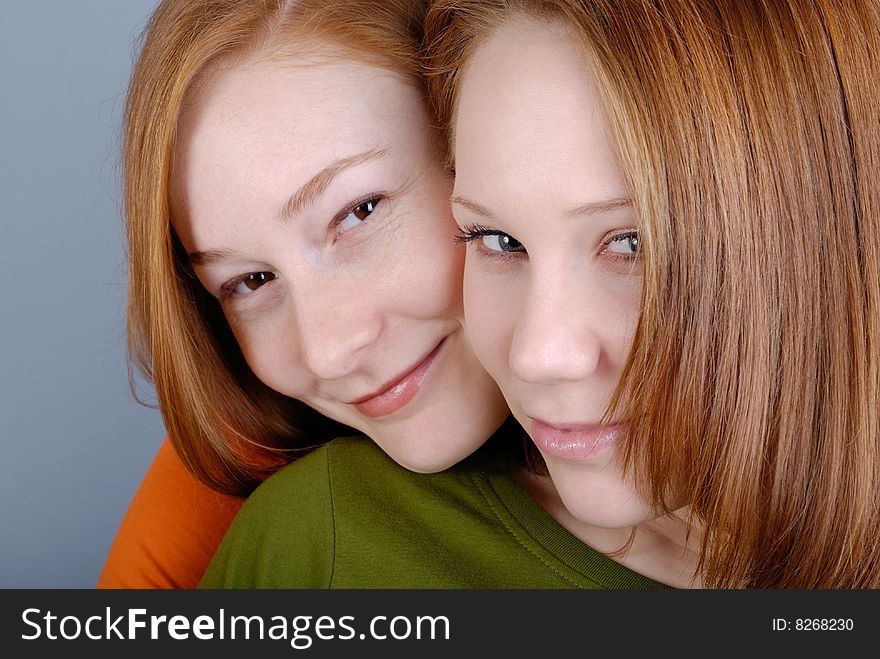 Two young woman