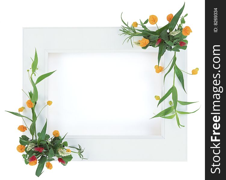 Flowers In A Frame