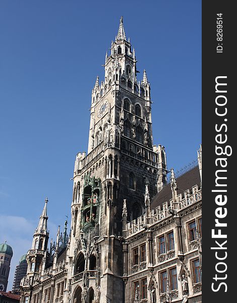 Europe. Germany. A new town hall. Europe. Germany. A new town hall.