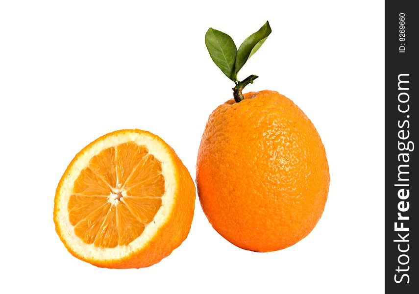 Orange And Its Section