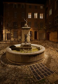 Lovely Fountain Stock Photography