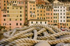 Houses And Ropes Stock Image Houses And Ropes Stock Image