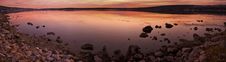 Idyllic Sunset Over Sea Water Royalty Free Stock Photos Idyllic Sunset Over Sea Water Royalty Free Stock Photos