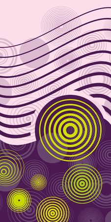 Abstract Circle Design Stock Image