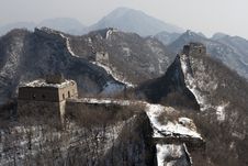 Great Wall Royalty Free Stock Photography Great Wall Royalty Free Stock Photography
