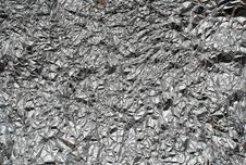 Rumpled Aluminium Foil Stock Photos Rumpled Aluminium Foil Stock Photos