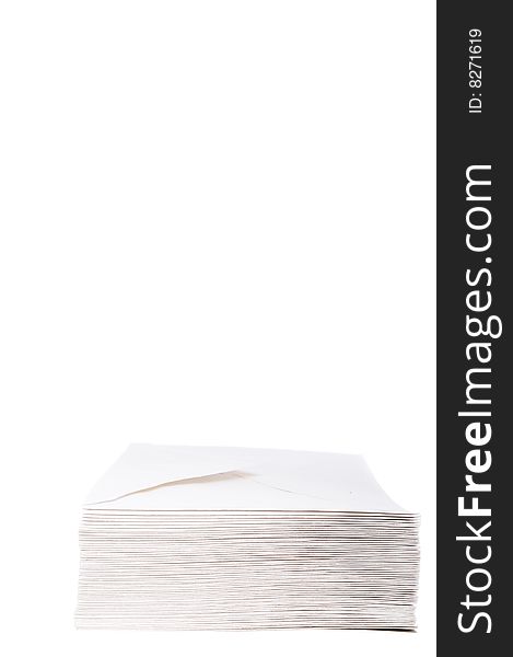 A Stack Of White Envelopes