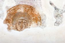 Restoration Of Fresco In Novgorod Royalty Free Stock Photo Restoration Of Fresco In Novgorod Royalty Free Stock Photo