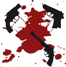 Free Weapon And Blood Stock Image - 8283341