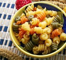Pasta Tricolor Stock Photos Pasta Tricolor Stock Photos