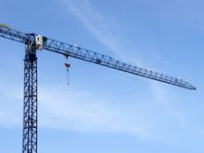 Construction Crane Royalty Free Stock Photography Construction Crane Royalty Free Stock Photography