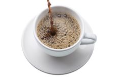 Pouring Coffee Stock Photos Pouring Coffee Stock Photos
