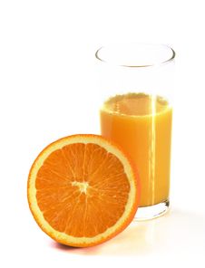 Fresh Orange Juice And Orange Stock Photo Fresh Orange Juice And Orange Stock Photo