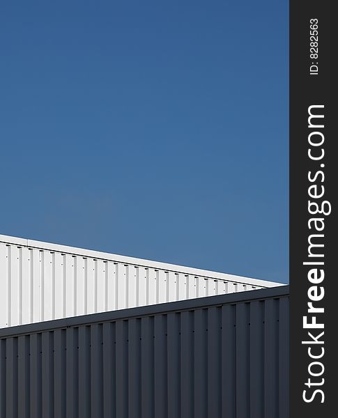 Graphical image of a modern warehouse (sRGB). Graphical image of a modern warehouse (sRGB)