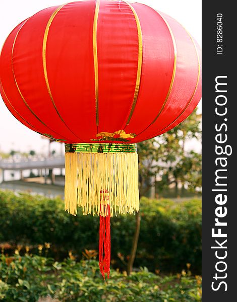 Beautiful lantern, chinese traditional lantern art